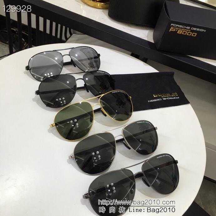 PORSCHE保時捷 2019新品 偏光 金屬男款大框太陽鏡 寶麗來高清偏光鏡片 仿竹鏡腿 夏日出行必備款 3001  lly1684